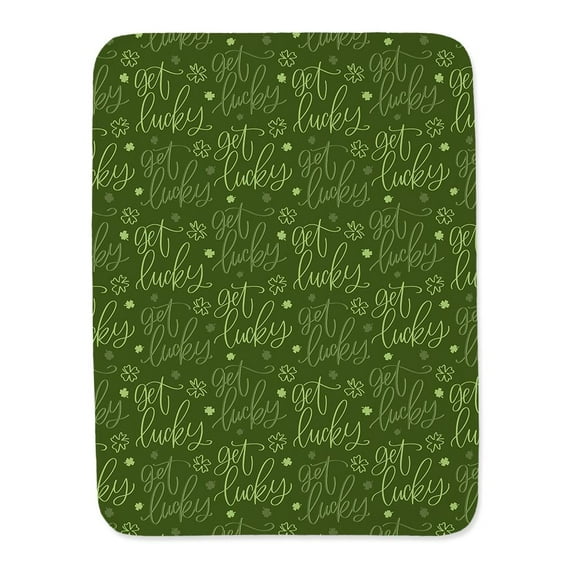 Lucky St Patricks Pattern Blanket  -Image by Shutterstock,