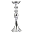 thumbnail image 1 of Ounissouiy Soporte de almacenamiento de velas moda plata moderna artesanía Metal organizador florero fiesta centro de evento boda Kits de decoración para fiestas Plata/37cm, 1 of 6