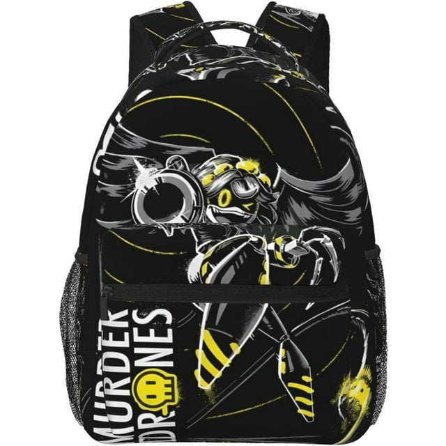 Murder Drones Backpack Lightweight Large Capacity Laptop Backpack Cartoon Backpacks For Unisex