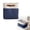 Blue, variant on Clearance Under $5.29 Large Storage Basket with Handles, Fabric Storage Bin for Clothes, Toys, Books, and Laundry, Foldable Canvas Organizer for Bedroom, Closet, and Nursery