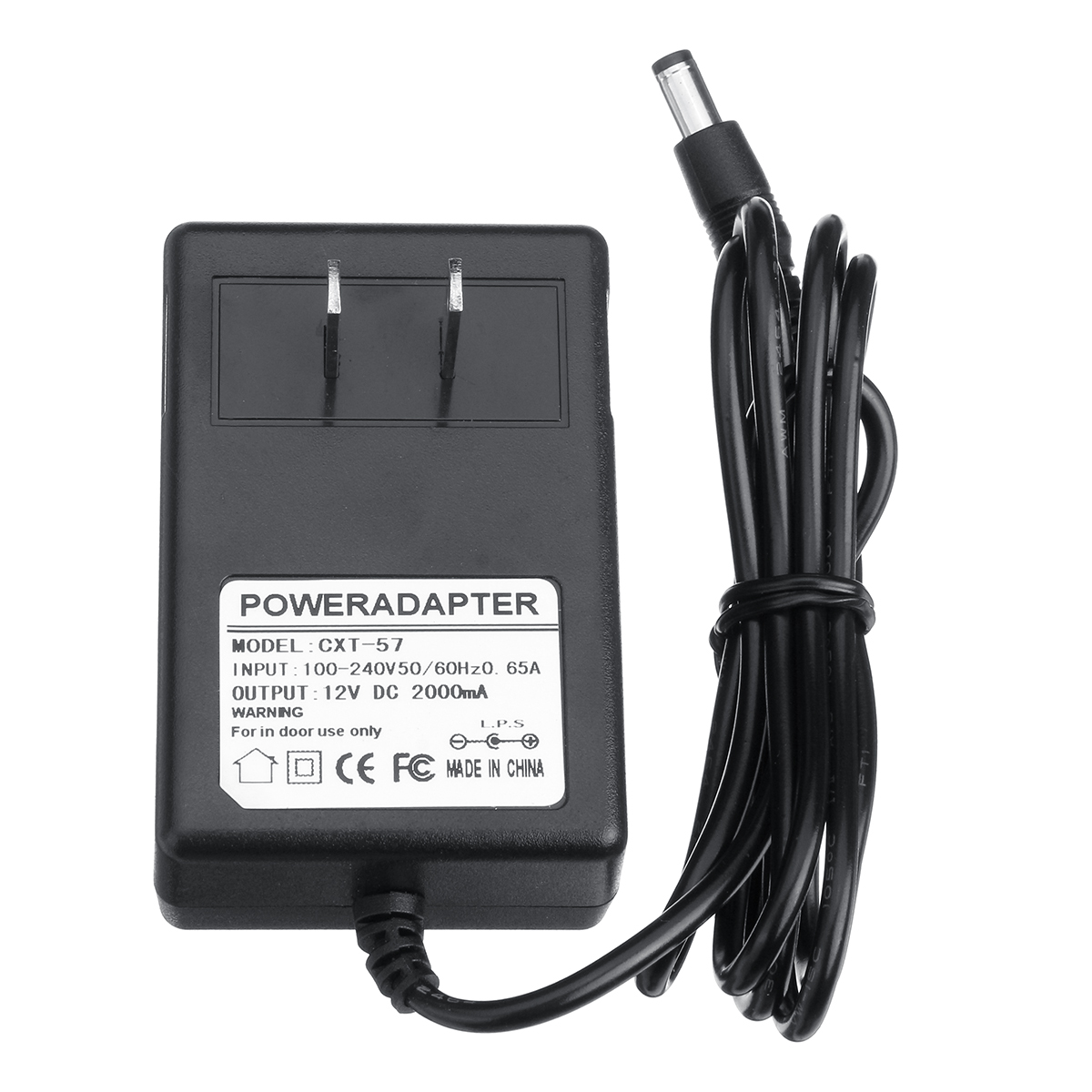 US Plug Power Charger Adapter AC100240V DC 4.5V 7.5V 9V 12V 15V 5.5mm