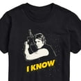 thumbnail image 3 of Star Wars - Valentine Han Solo I Know - Men's Short Sleeve Graphic T-Shirt, 3 of 4