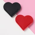 thumbnail image 3 of HUGFEGWE 5Pcs Handcrafted Faux Leather Corner Bookmark Waterproof Soft Mini Vintage Heart-Shaped Page Notebook Accessory CJB91-52800, 3 of 7