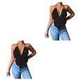 thumbnail image 1 of Chaleco Sexy Minnieouse Color Sólido Camisola para Niñas Negro XL, 1 of 6