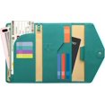 thumbnail image 2 of LAICAIW Mulit-Purpose RFID Blocking Travel Passport Wallet (Ver.4) Tri-fold Document Organizer Holder, 2 of 6