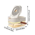 thumbnail image 2 of Great promotion! Handheld Fan Usb Portable Folding Charging Small Fan Hanging Neck Desktop Small Electric Fan, 2 of 2