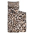 thumbnail image 2 of Beige and Black Of Leopard Print Toddler Nap Mats for Kids Preschool,Sleeping Mat Bag or Kids,Toddler Sleeping Bag,Toddler Nap Mat or Daycare, 2 of 6