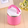 thumbnail image 4 of Lunch Storage Box, 1 Layer Thermal Lunch Box, Food Container For Work Picnic Pink, 4 of 8