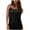 Black, variant on GERsome Womens Crew Neck Spaghetti Strap Tank Tops Dressy Casual Camisole Blouses Sleeveless Loose Cami Trendy Tank Shirts
