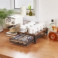 thumbnail image 5 of Coffee Pod Drawer Holder Rustic Brown 40 Pods Nespresso Compatible Home Kitchen Counter Organizer, 5 of 9