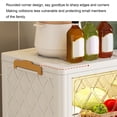 thumbnail image 4 of Contenedores de Almacenamiento Caja Organizadora Plegable de Plástico con Tapas Cajas de Utilidad Apilables para Sala de Estar Dormitorio Cocina ANGGREK Otros, 4 of 8