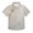 Gray White Marble, variant on Dailycode Small Short Sleeve Button Down Shirts Azure Blue Marble Casual Shirt 3-10 Years