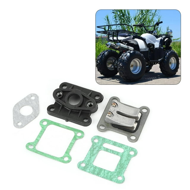 Kit De Válvula De Lengüeta De Carburador, Accesorio De Carburador De Alta Dureza Y Resistencia Al Desgaste, Práctico Y Duradero Para Mini ATV Para Moto De Cross De 47cc Y 49cc