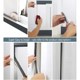 thumbnail image 4 of Cepillo para quitar el clima para ventanas correderas, tira de sellado autoadhesiva, 4 of 5