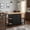 Black, variant on Christopher Knight Home 58" Kitchen Island, Wooden Prep Table with Storage Drawers & Cabinets, Black