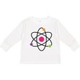 thumbnail image 3 of Inktastic Science Atom Cute Physicist Boys or Girls Long Sleeve Toddler T-Shirt, 3 of 5