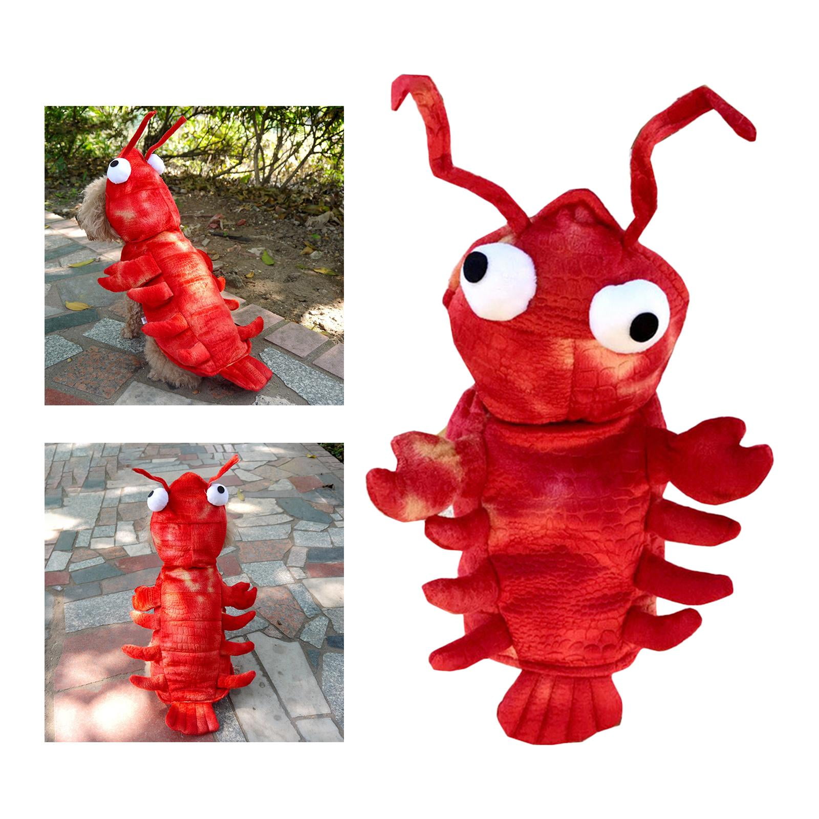 Dog Lobster Costume Pet Halloween Cosplay Dress Cute Pet Holiday