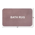 thumbnail image 5 of Better Homes & Gardens Signature Soft Cotton Memory Foam Bath Rug, Violet Gem, 20" x 34", 5 of 8