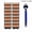 Blue, variant on OOINQQ 1 Handle+28 Blades, 6-layer Blade Black Wolf Manual Razor + 28 Replacement Heads, Safe Shaving Smooth Material, Men'S Facial Care Tool, Men's Safety Razor