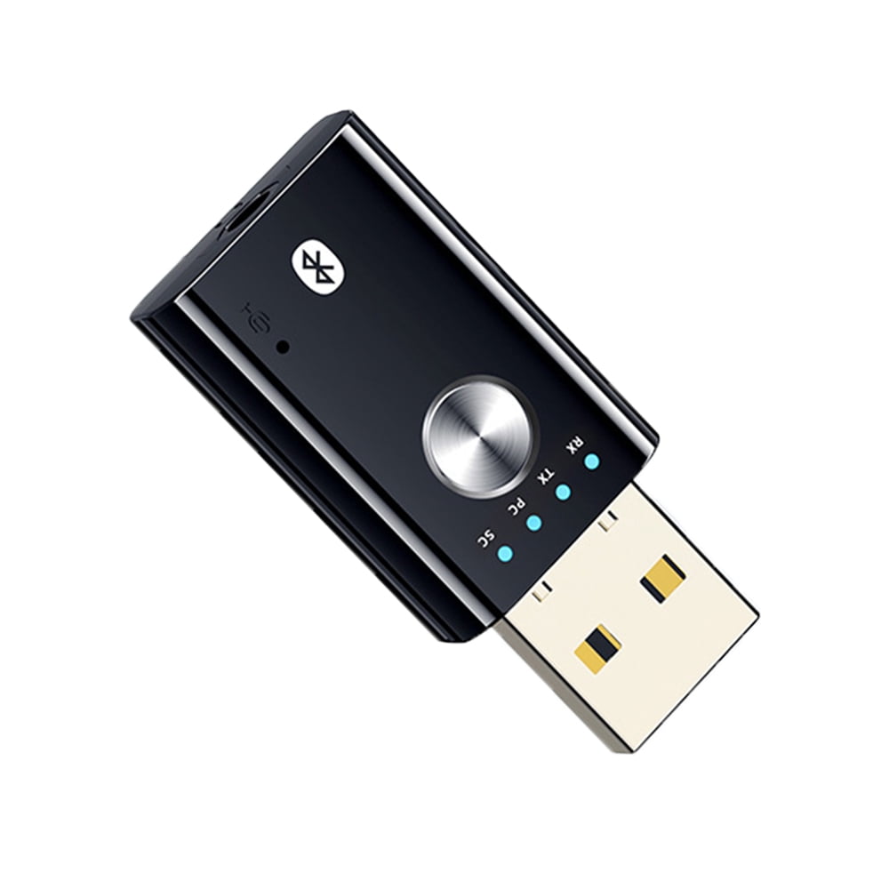KIZOCAY 4 in 1 USB Bluetooth receiver 5.1 Bluetooth audio adapter