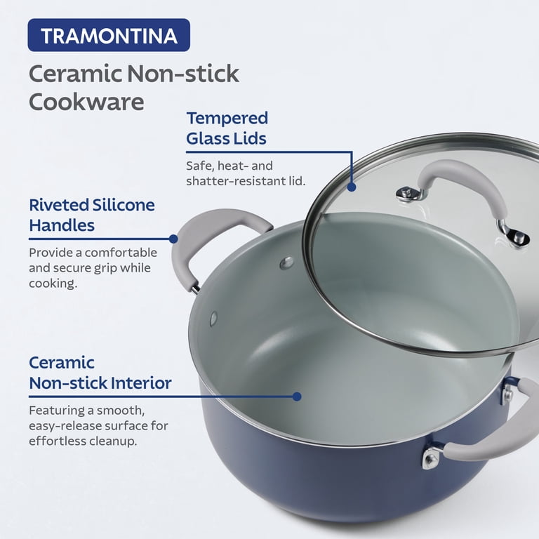 Tramontina Everyday 5-Qt Ceramic Covered Dutch Oven photo 3