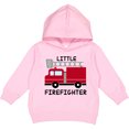 thumbnail image 2 of Inktastic Red Fire Little Firefighter Toddler Hoodie, 2 of 4