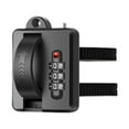 thumbnail image 1 of Candado para casco de motocicleta,Cerradura para casco de motocicleta,candado seguro antirrobo para bicicleta,Cerradura de 3 dígitos,bicicleta de carretera retráctil con forma, 1 of 8