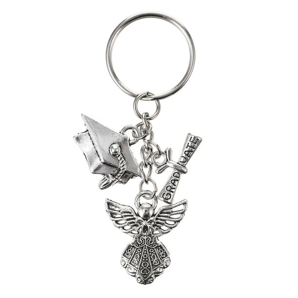 FELTECHELECTR 1 llavero creativo de graduación, llavero colgante para bolso o llaves, regalo