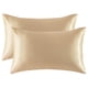 thumbnail image 1 of Funda de almohada Funda de almohada de satén de seda artificial Funda de almohada para dormir para el hogar, ZT01-91 2pcs Eigraketly HA003600-03, 1 of 7