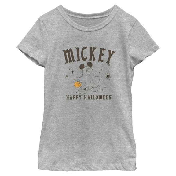Girls Mickey & Friends Themed Club Ghost Costume Trick or Treat T Shirt