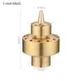 thumbnail image 3 of Premium Bronze Double-Layer Flower Column Fountain Nozzle - 2 Inch Size for Versatile Water Features in Gardens, Squares, Hotels & Ponds | Music Fountain Compatible, Enhances Aesthetic & Functional, 3 of 5