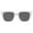 WHITE DARK GREY, variant on Woman Sunglasses Black Frame, Dark Grey Lenses, 53MM
