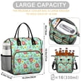 thumbnail image 5 of Pioneer Flower Floral Print Pattern Womens Lunch Box for Work,Insulated Large Lunch Bag,Leakproof Adult Lunch Bag for Work,Beach,Travel,Picnic,Camping, 5 of 6