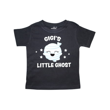 

Inktastic Cute Gigi s Little Ghost with Stars Gift Toddler Toddler Girl T-Shirt