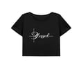 thumbnail image 1 of Camiseta recortada suave y sencilla de verano para mujer, para ir de compras, vacaciones en la playa XL, 1 of 7