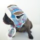 thumbnail image 2 of Disfraz de perro toro: capucha cálida con solapa para orejas para mascotas, bufanda cálida para mascotas, traje de perro para invierno, Halloween, fiesta de cumpleaños de Navidad, 2 of 5