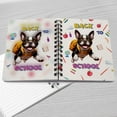 thumbnail image 4 of Back to School Cute Boston Terrier Spiral Bound Journal Gentleman Dog Lover Gifts 5x7in Spiral Notebook - 13010, 4 of 5