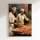 thumbnail image 5 of Pósteres de arte de cocina antiguos con masa madre, pan, queso y limón, impresiones en lienzo, cuadros para pared, decoración del hogar y la cocina, 5 of 5
