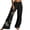 Black, variant on Pants for Women Black Ladies Spring And Summer Loose Trendy Casual Embroidered Cotton And Linen Pants Pants XXXL