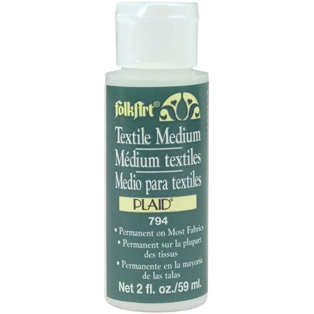 FolkArt Textile Medium-2oz - Walmart.com - Walmart.com