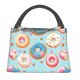 thumbnail image 1 of Fotbe Colorful Donut Bolsa Térmica Portátil con Estampado, Bolsa de Entrega de Alimentos Aislada, Bolsa Reutilizable de Gran Capacidad para Comidas y Supermercado, 1 of 6