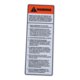 thumbnail image 3 of Pegatina de advertencia para equipo de gimnasio, señal de advertencia universal, fácil de instalar, impermeable, autoadhesiva., 3 of 9