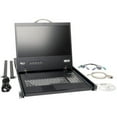 thumbnail image 2 of Tripp Lite NetCommander 16-Port Cat5 1U Rack-Mount Console KVM Switch w/ 19" LCD, 2 of 8