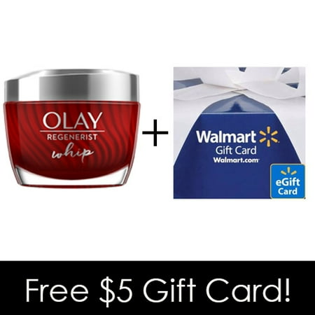 Olay Regenerist Whip + Free $5 Gift Card