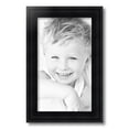 thumbnail image 2 of ArtToFrames 10" x 17" Satin Black Reverse Step Picture Frame, 10x17 inch Black Wood Poster Frame (WOM-1419), 2 of 7