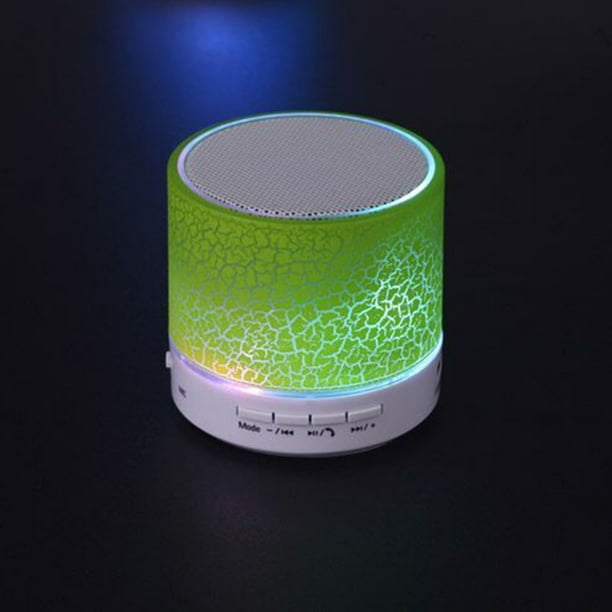 Portable Mini Bluetooth Speakers Wireless Hands Free LED Speaker With