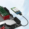 thumbnail image 3 of Visland Mini PcsI-E to USB Adapter Card Easy to Install Universal 3G/4G Wireless Integration Development Board Adapter Card, 3 of 7