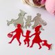 thumbnail image 5 of 4 unids/set Halloween familia Metal troquelado plantilla Scrapbooking Diy álbum de fotos sellos Tarjeta de papel en relieve, 5 of 5