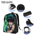 thumbnail image 3 of My Hero Academia Backpack, Anime Travel Laptop Backpack, Casual Daypack For College School, Back To School Gift For Men & Women,Unisex Computer Bag Fits 16 Inch Notebook, 3 of 8