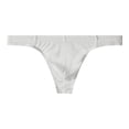 thumbnail image 2 of oelaio Mens Briefs See Through Mesh Thong Lingerie Lightweight Breathable Bikini Panties Transparent Underwear White M, 2 of 3